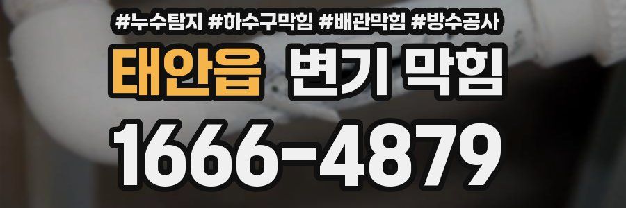 태안읍 변기 막힘