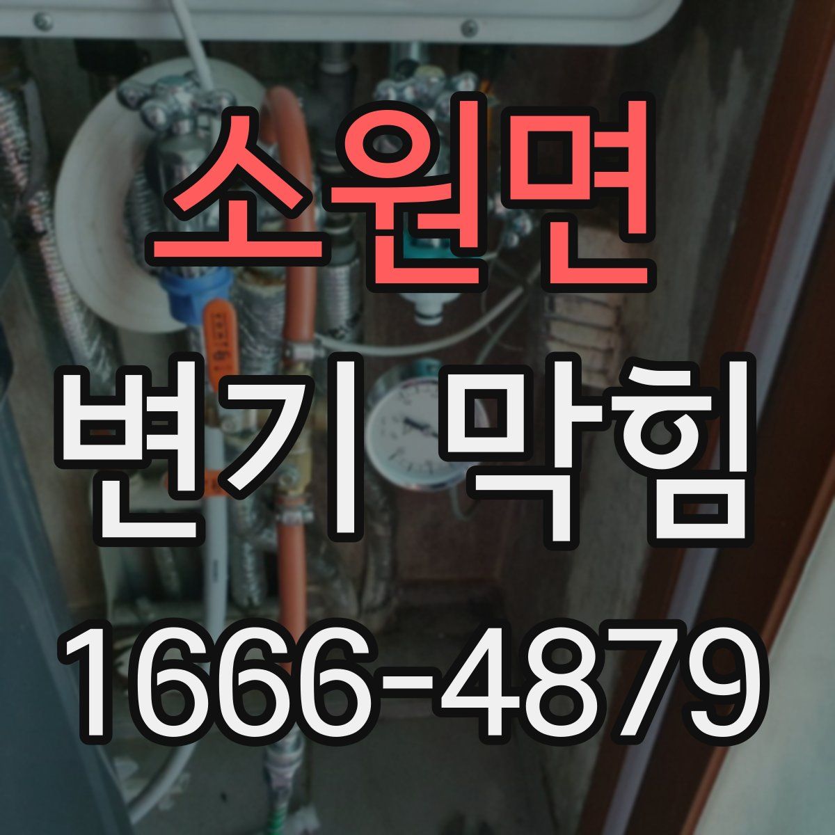 소원면 변기 막힘