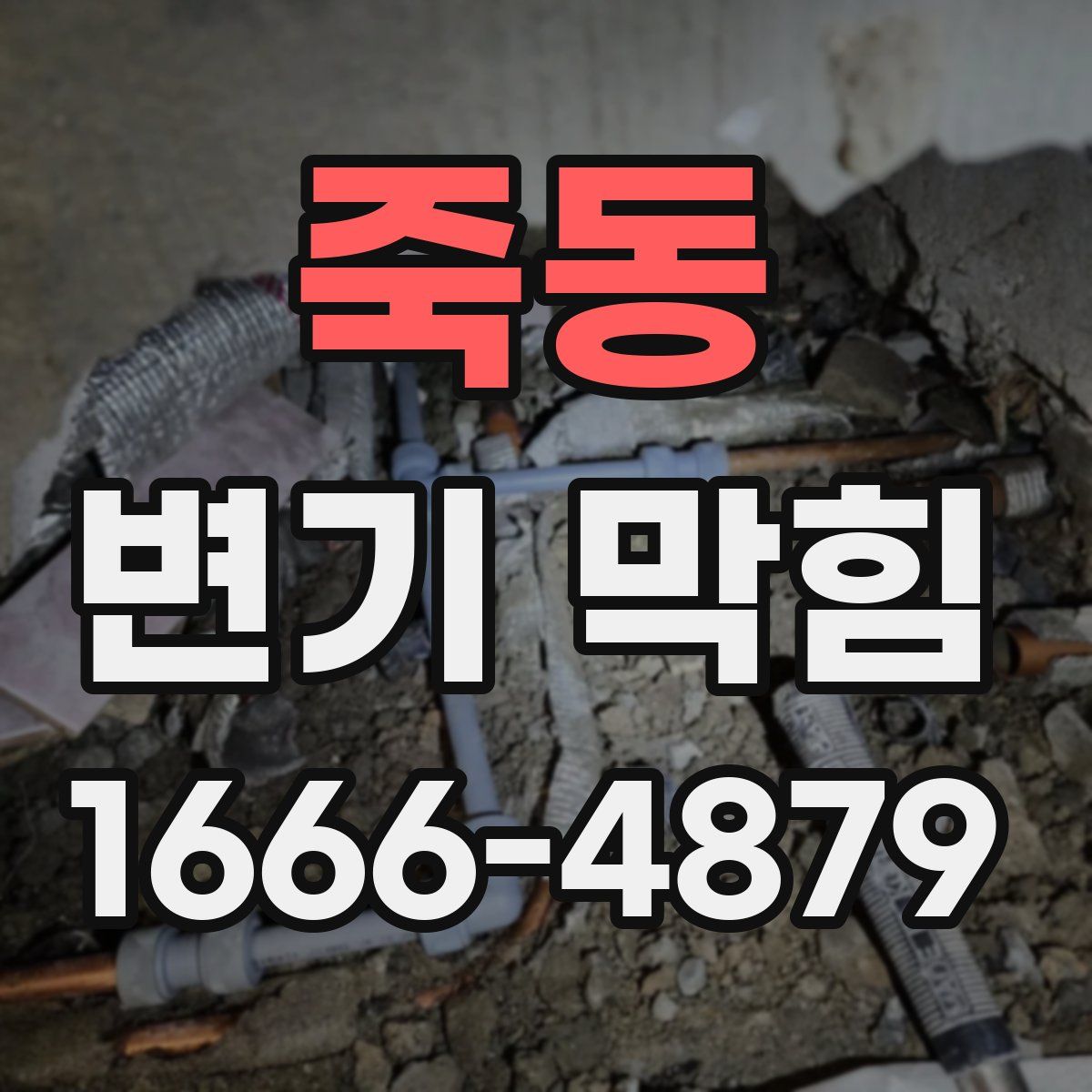 죽동 변기 막힘