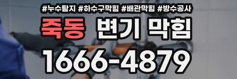 죽동 변기 막힘