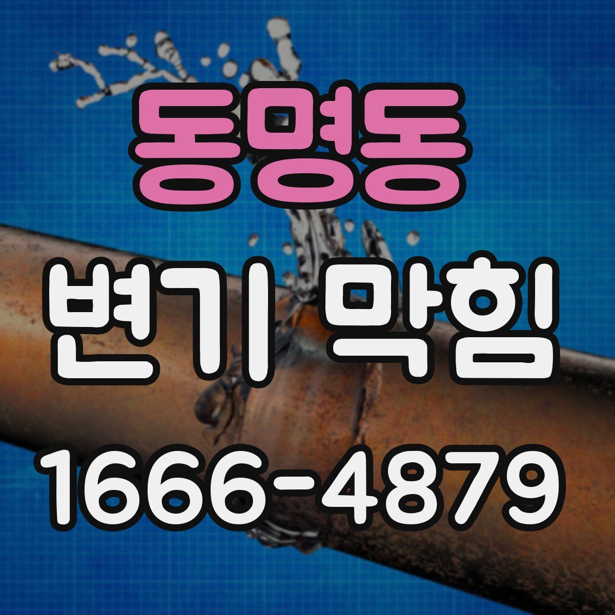 동명동 변기 막힘