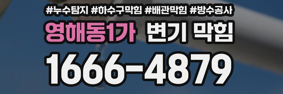영해동1가 변기 막힘
