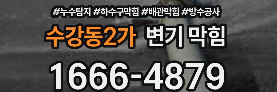 수강동2가 변기 막힘