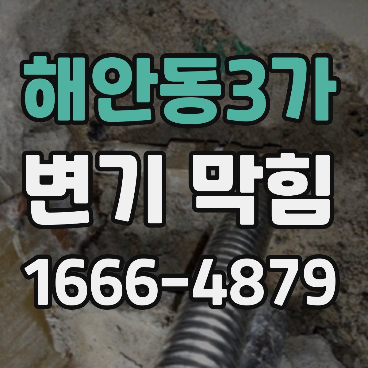 해안동3가 변기 막힘