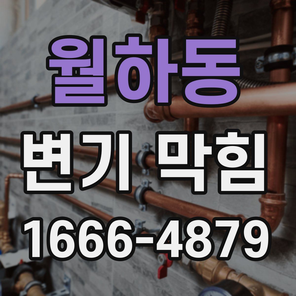 월하동 변기 막힘