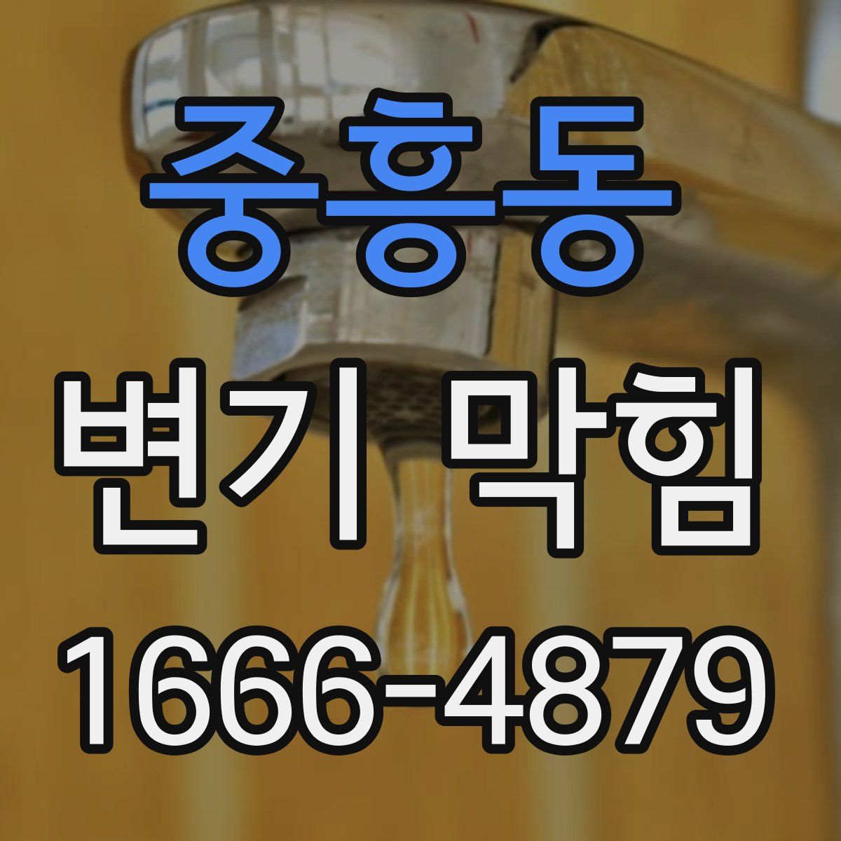 중흥동 변기 막힘