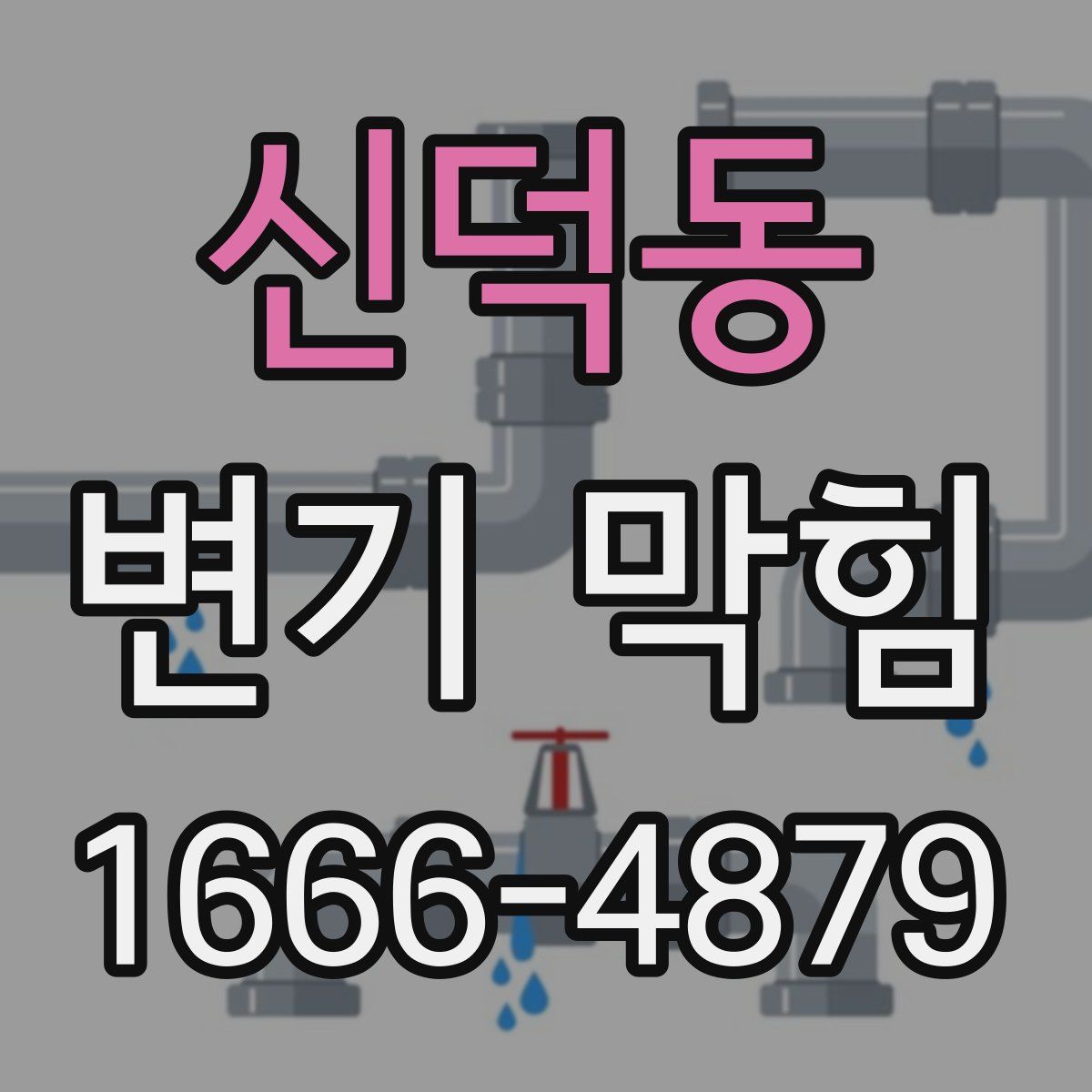 신덕동 변기 막힘