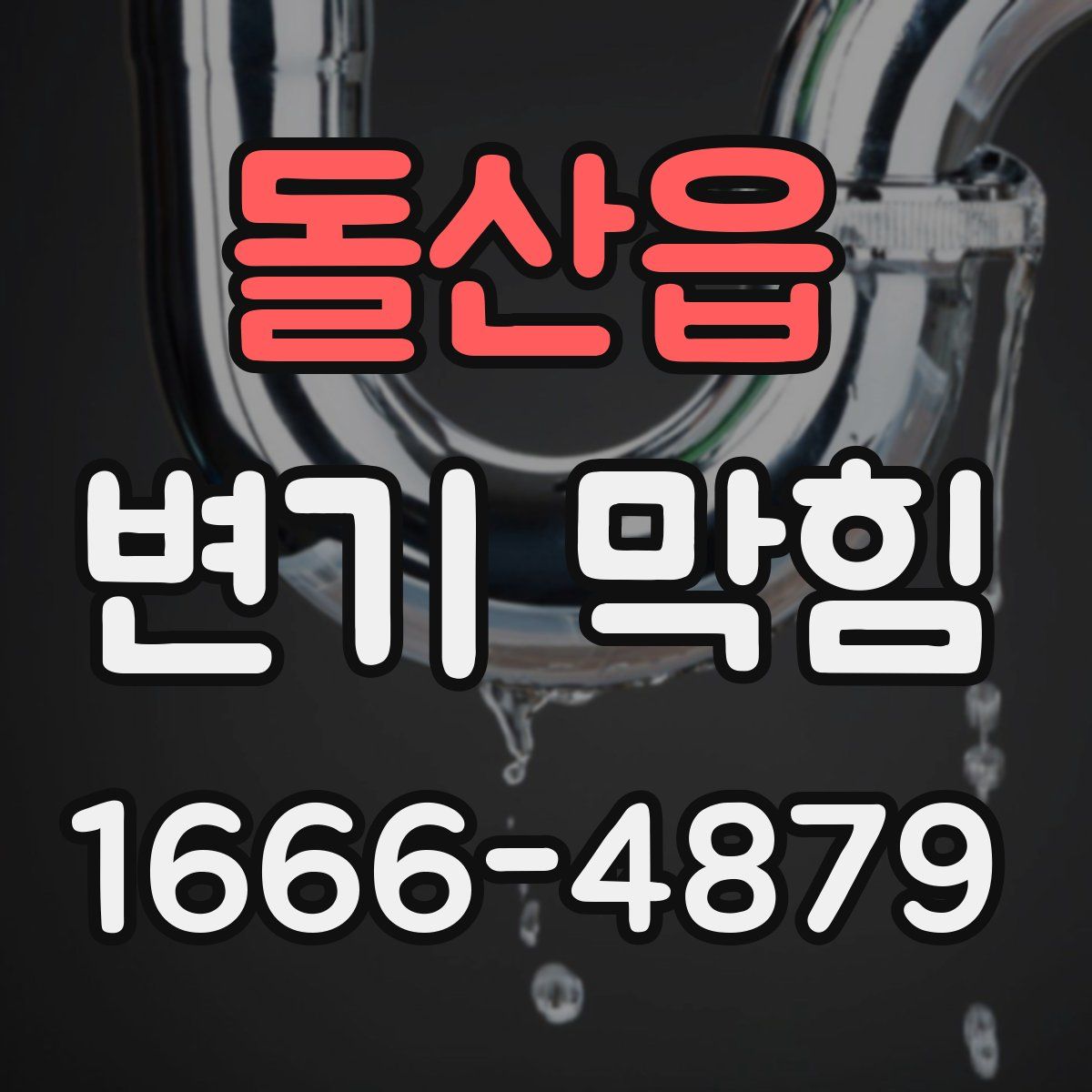 돌산읍 변기 막힘