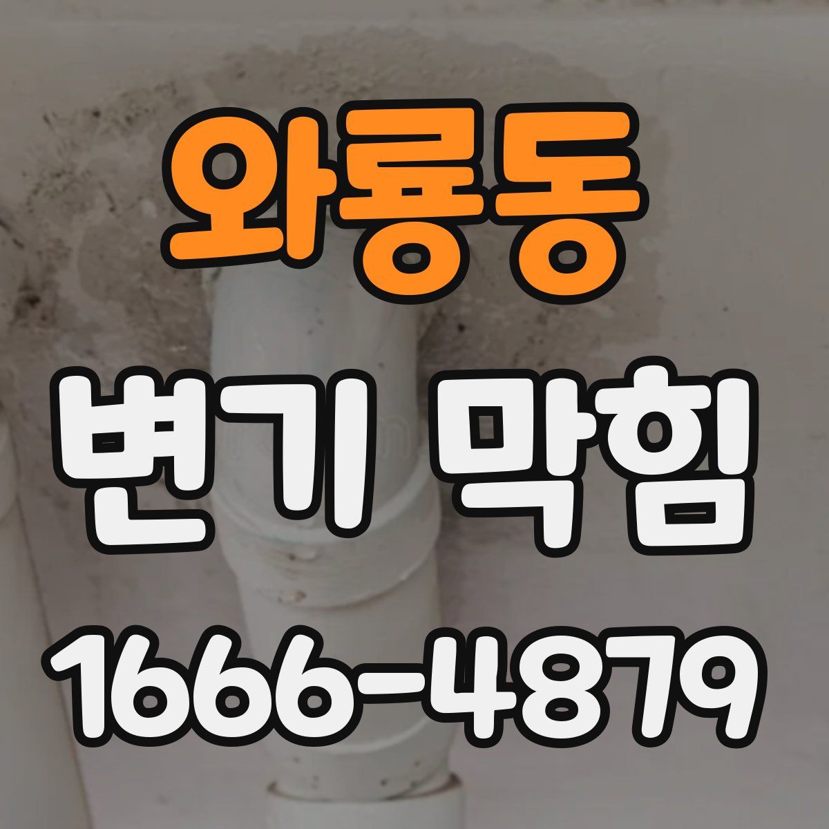 와룡동 변기 막힘