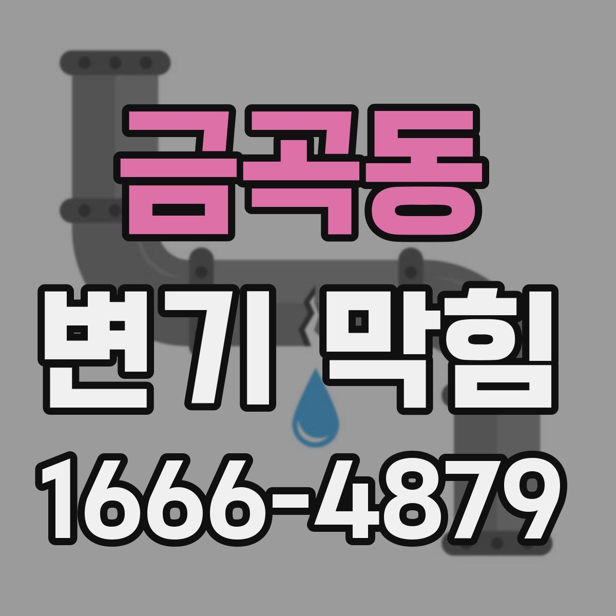 금곡동 변기 막힘