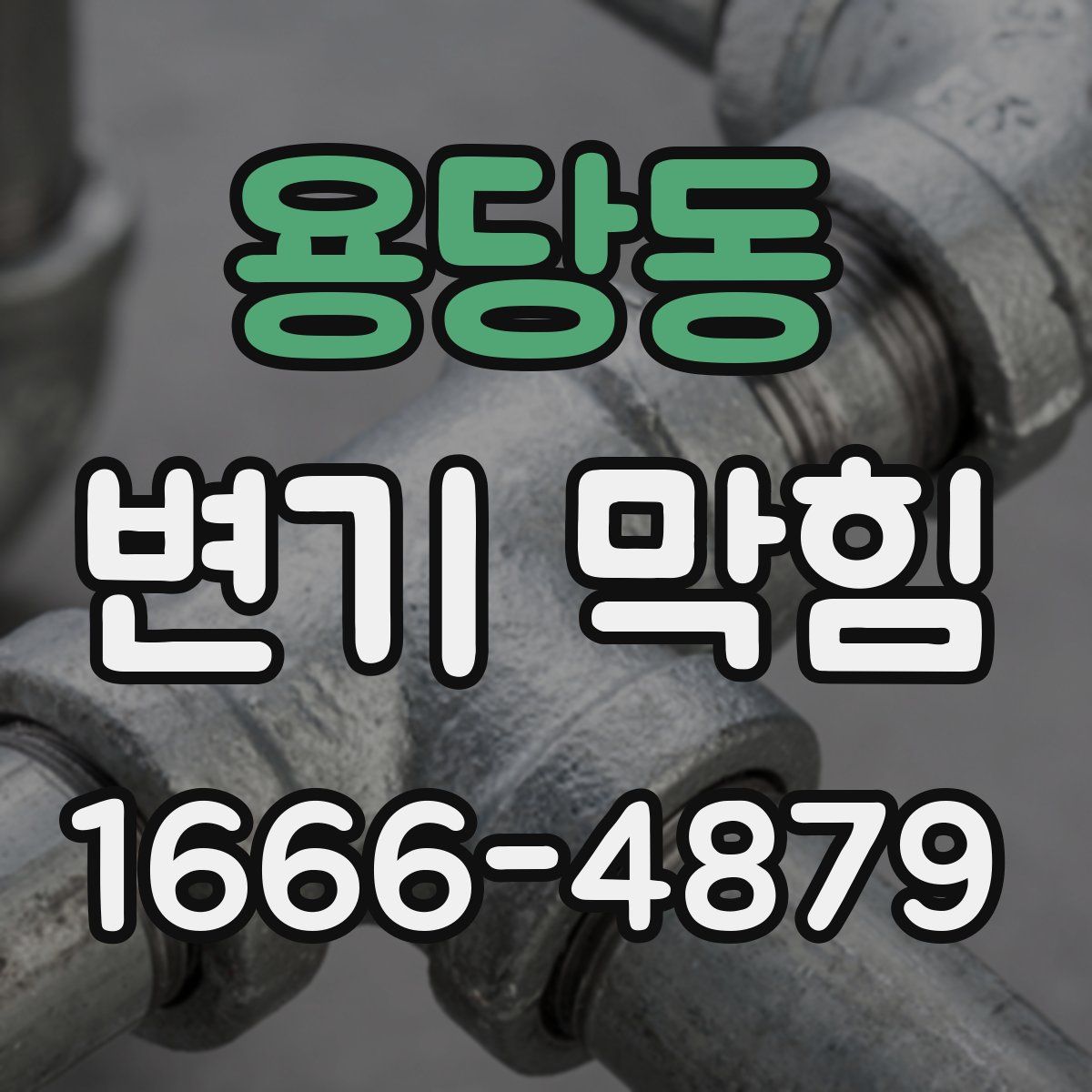 용당동 변기 막힘