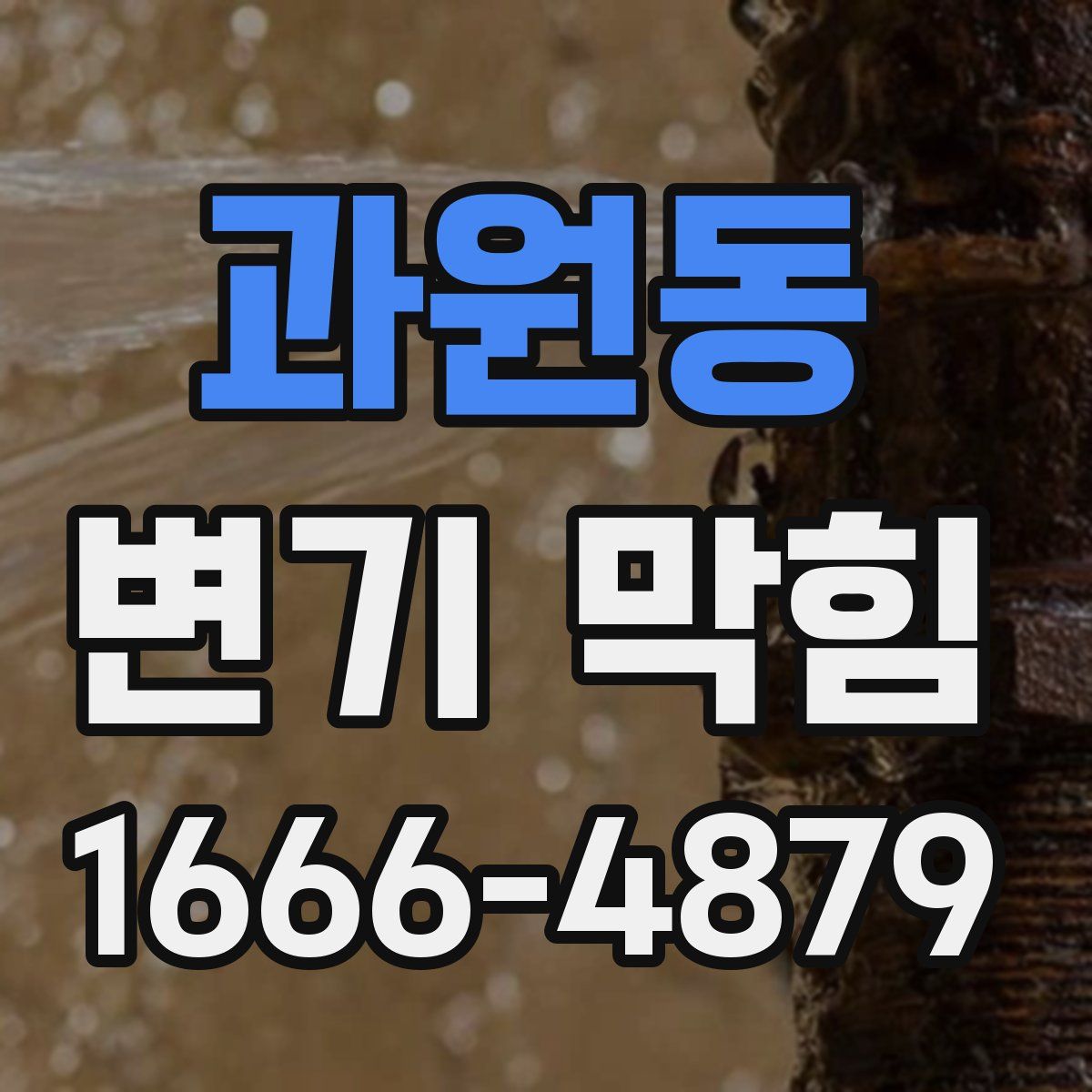 과원동 변기 막힘