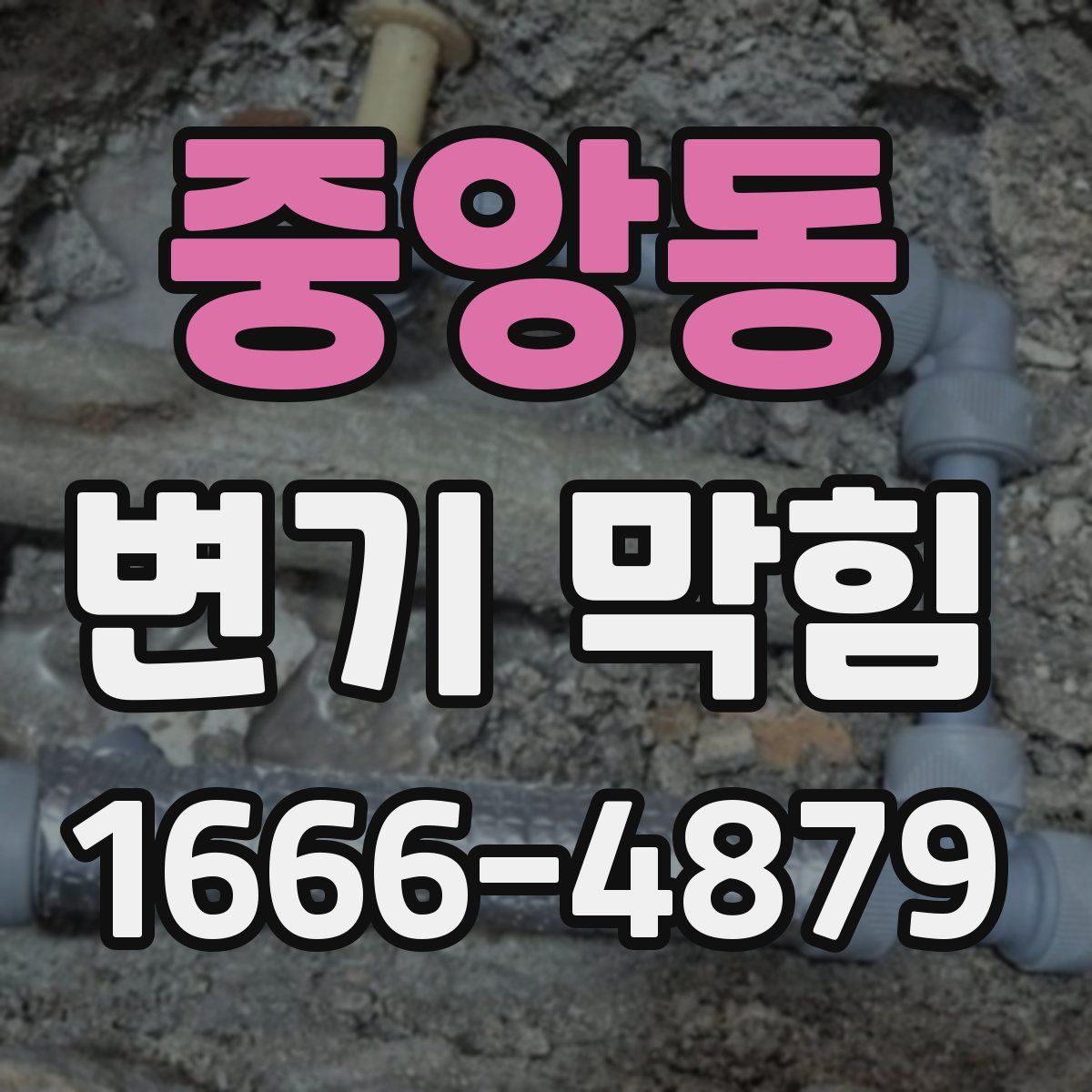 중앙동 변기 막힘