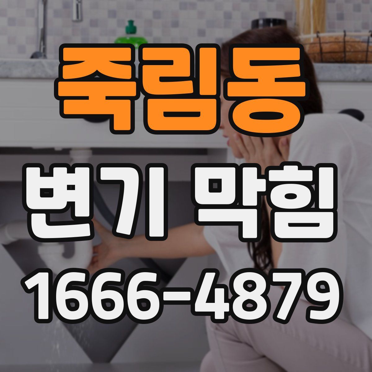 죽림동 변기 막힘