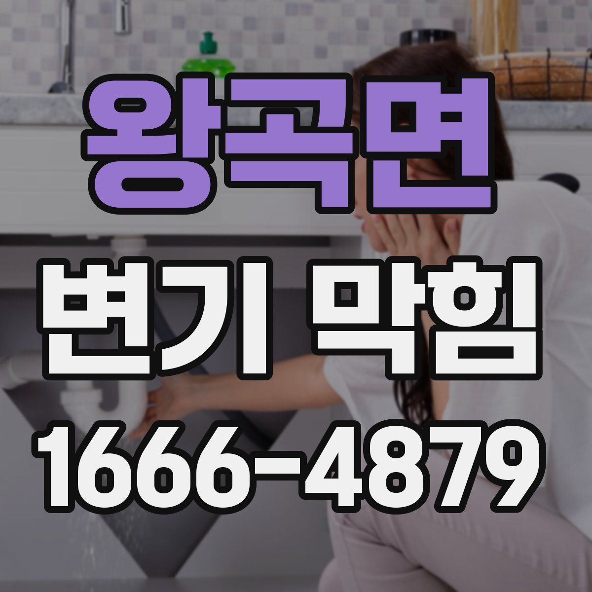 왕곡면 변기 막힘