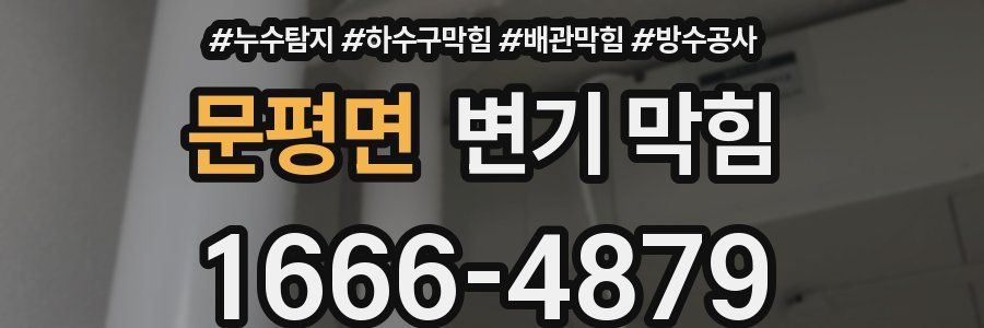 문평면 변기 막힘