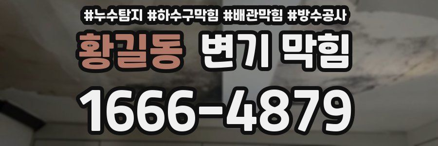 황길동 변기 막힘