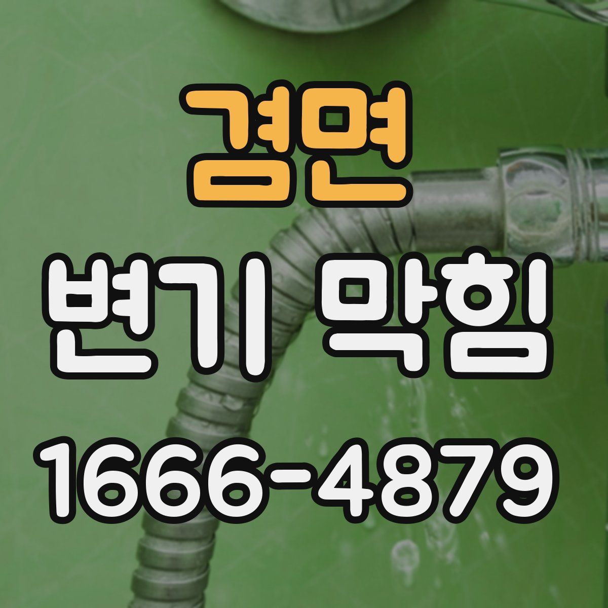 겸면 변기 막힘