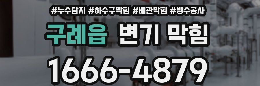 구례읍 변기 막힘