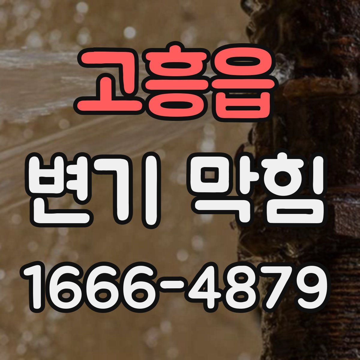 고흥읍 변기 막힘