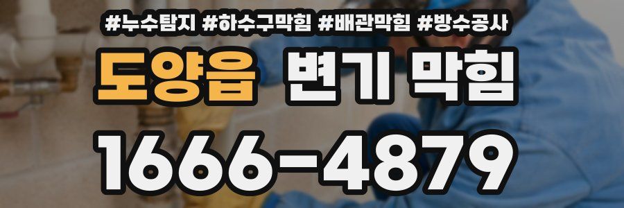 도양읍 변기 막힘