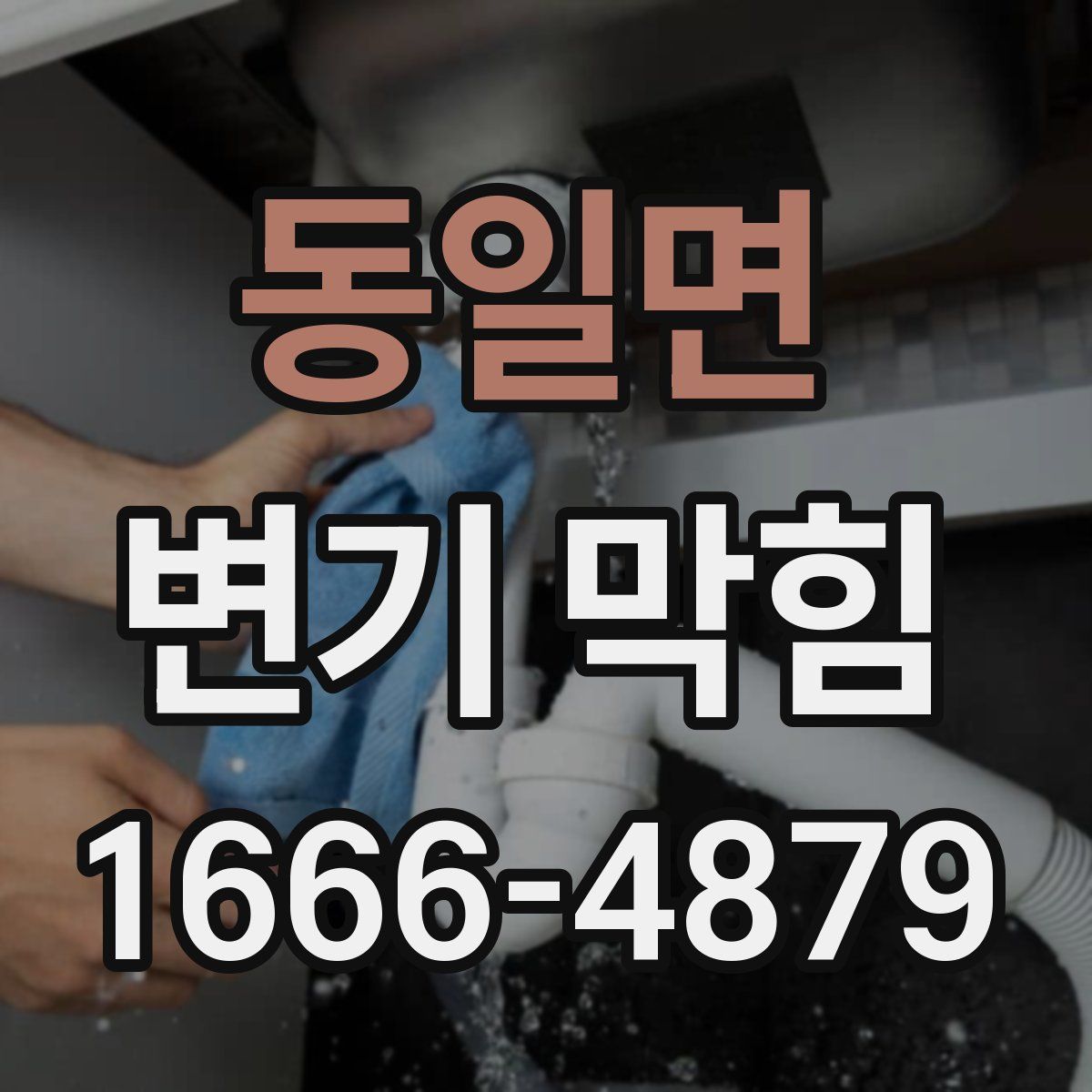 동일면 변기 막힘
