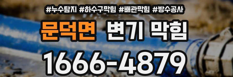 문덕면 변기 막힘