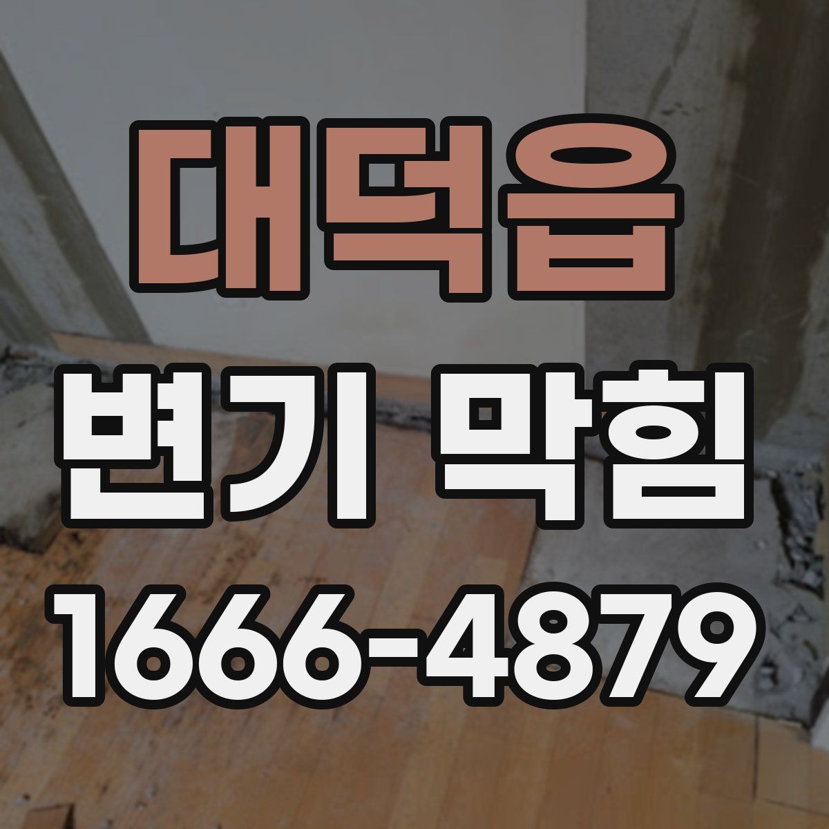 대덕읍 변기 막힘