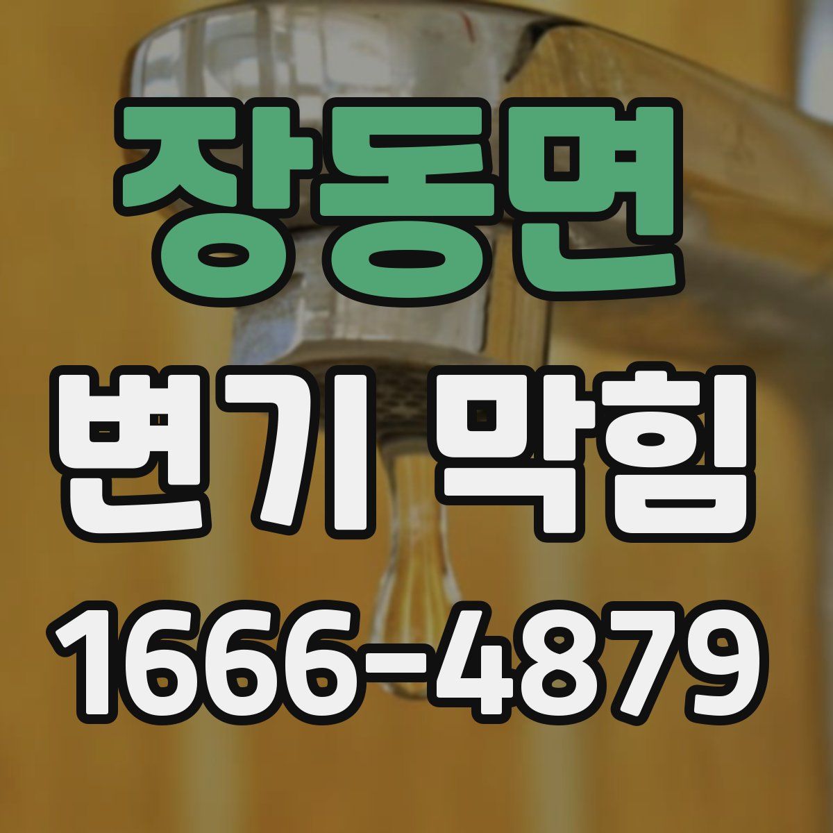 장동면 변기 막힘