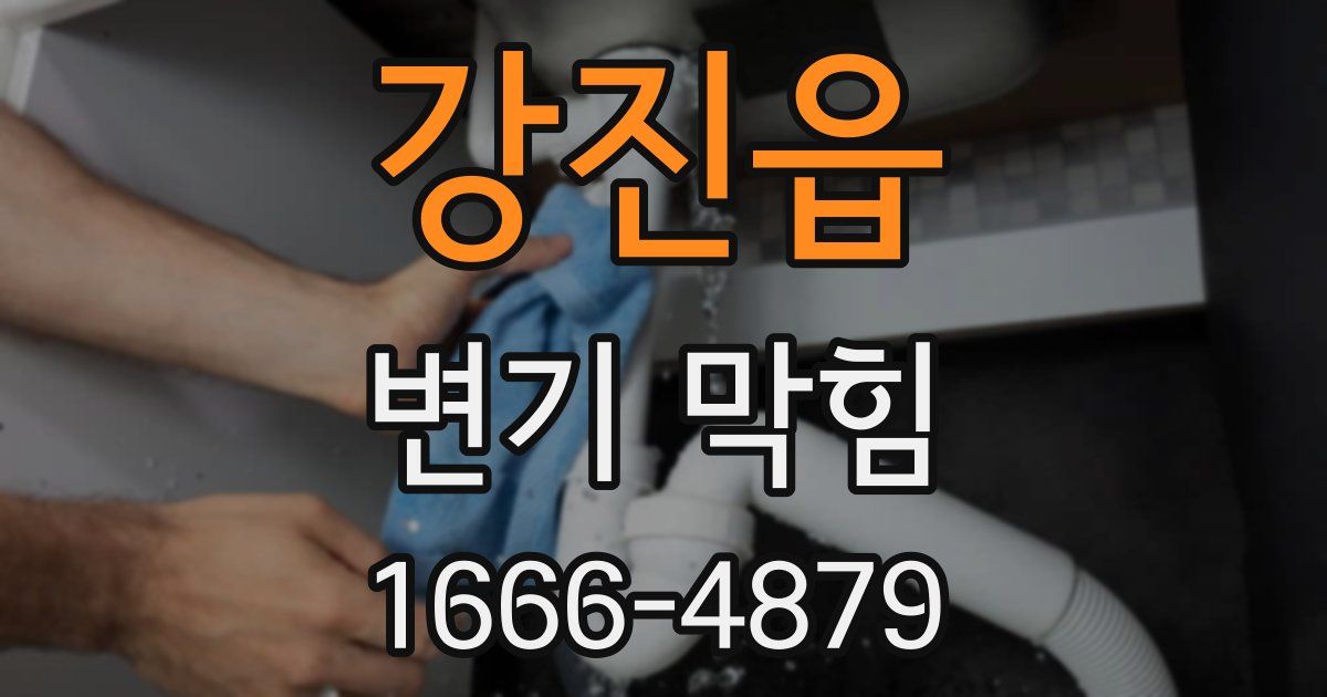 강진읍 변기 막힘