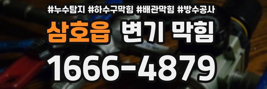 삼호읍 변기 막힘