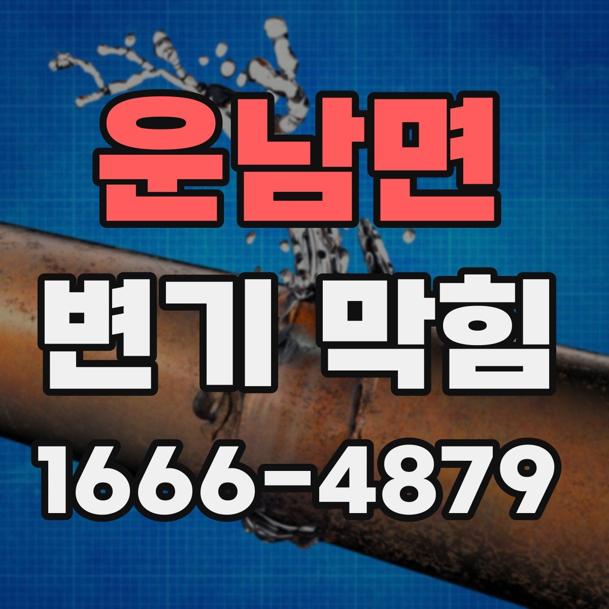 운남면 변기 막힘