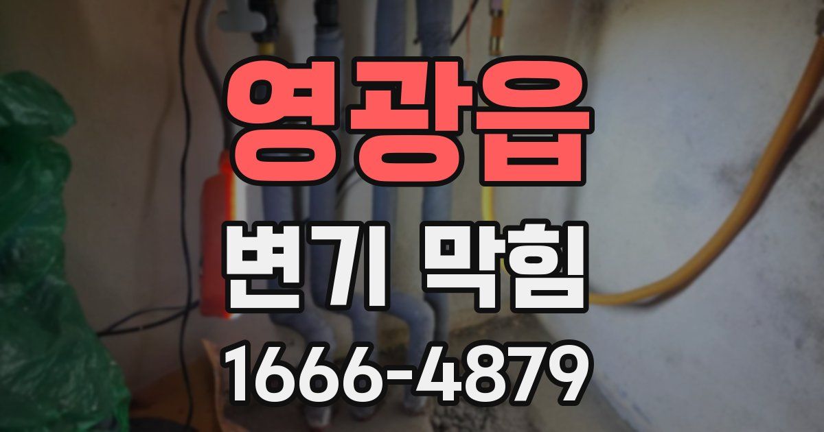영광읍 변기 막힘