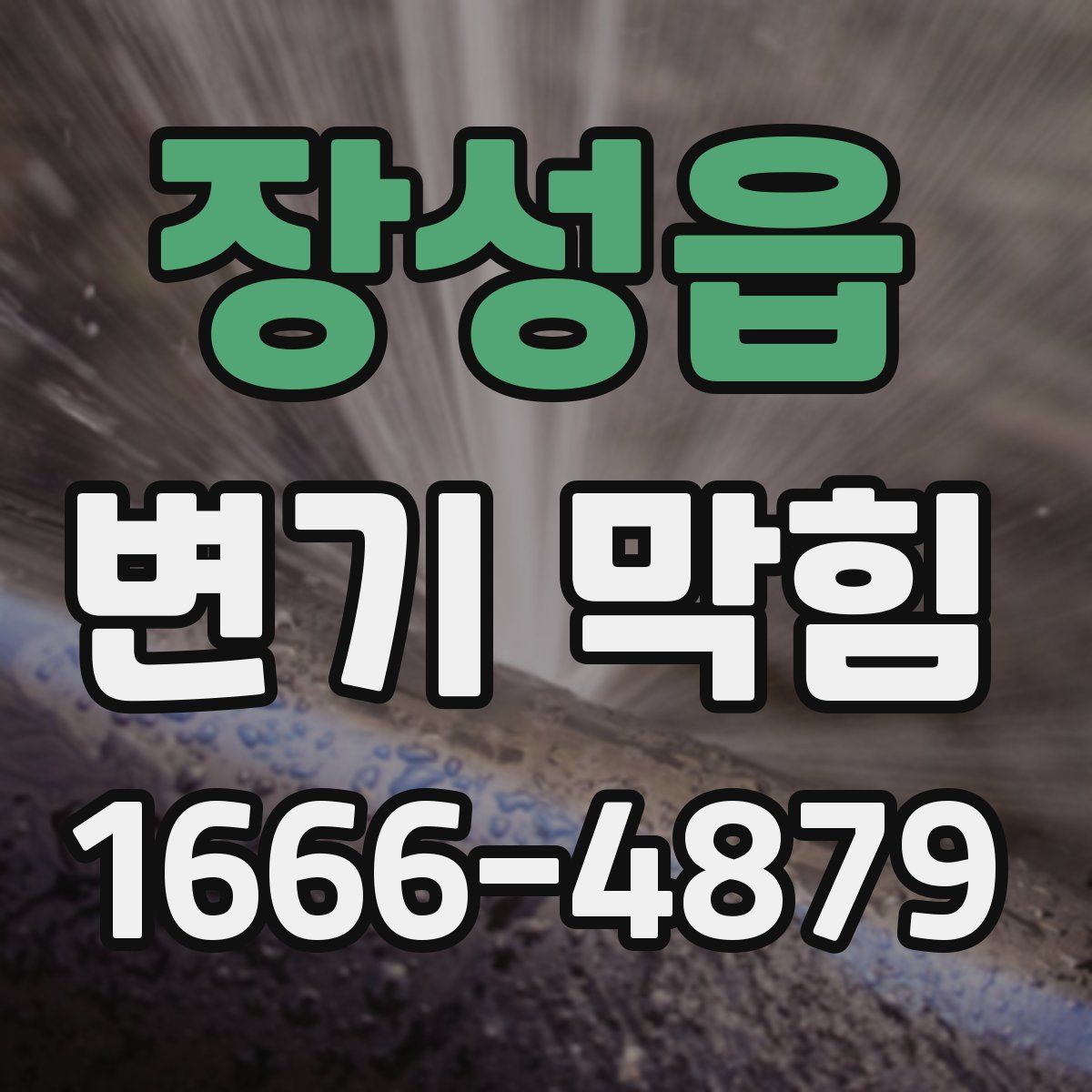 장성읍 변기 막힘