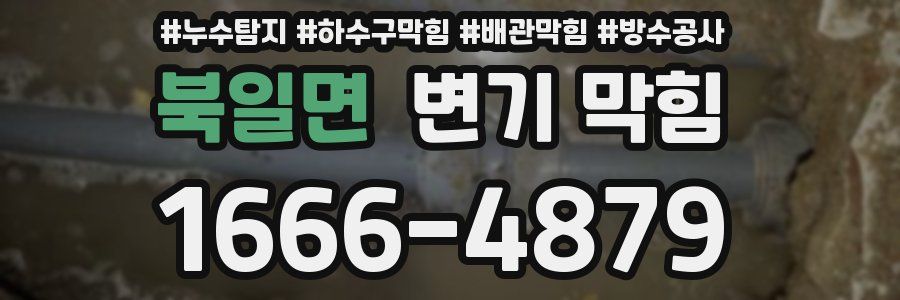 북일면 변기 막힘