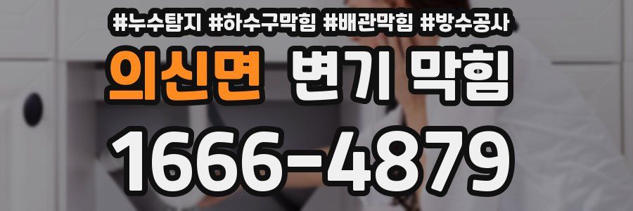 의신면 변기 막힘