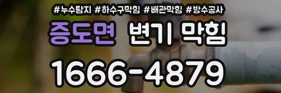증도면 변기 막힘