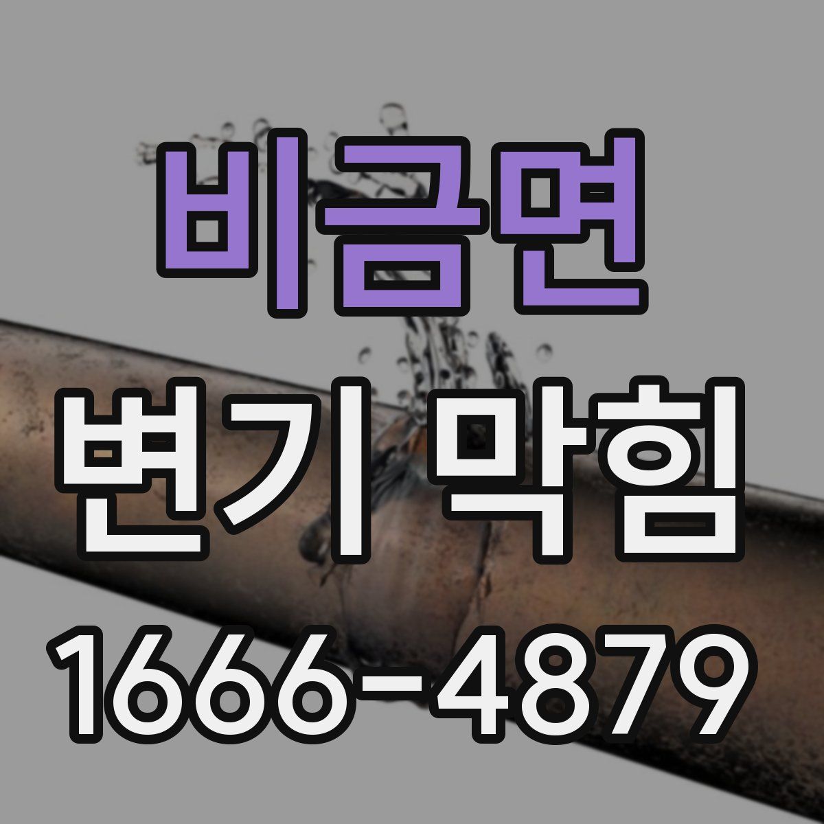 비금면 변기 막힘