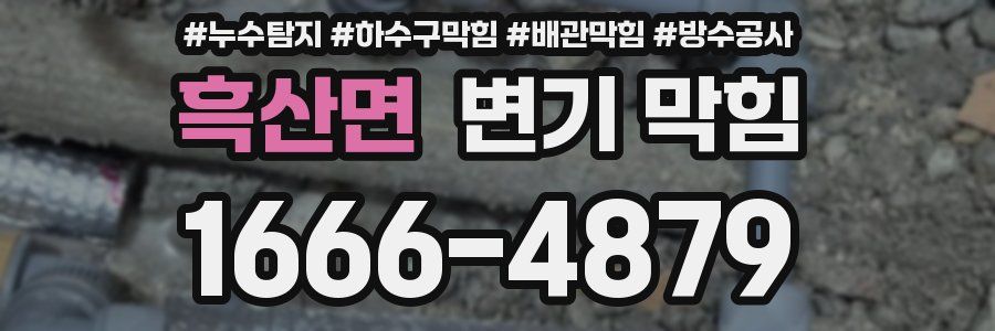 흑산면 변기 막힘