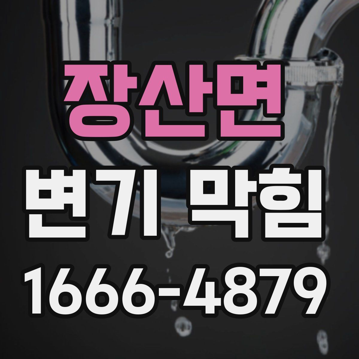 장산면 변기 막힘