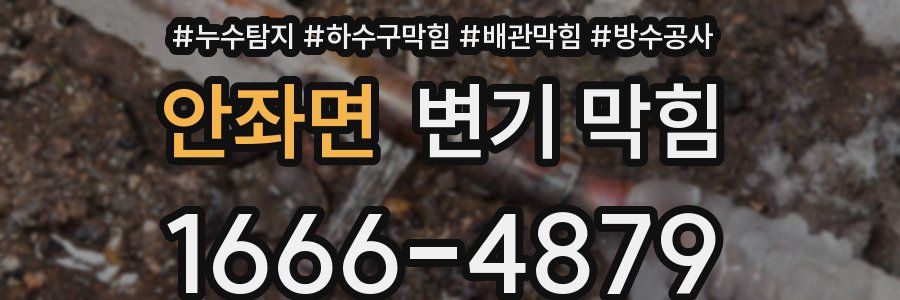 안좌면 변기 막힘