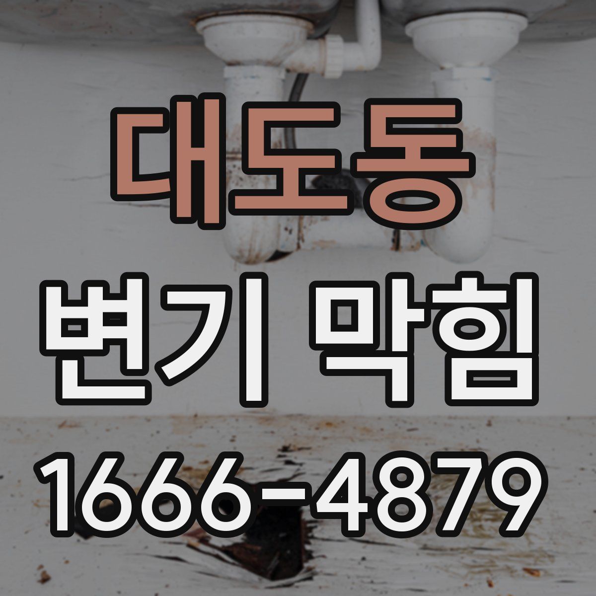 대도동 변기 막힘