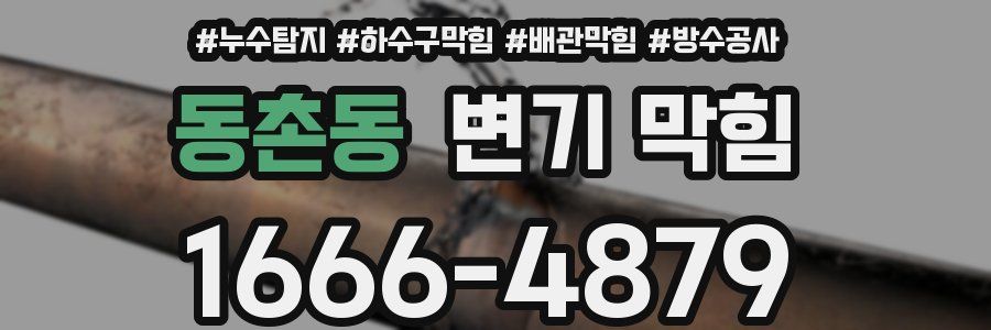 동촌동 변기 막힘