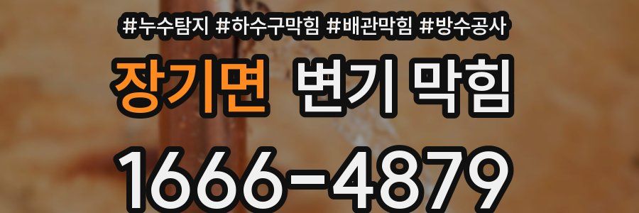 장기면 변기 막힘