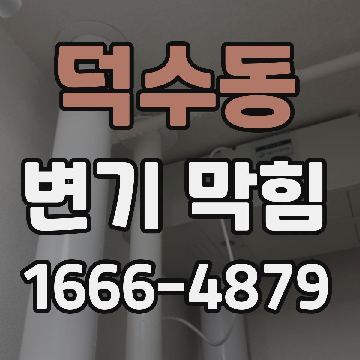 덕수동 변기 막힘