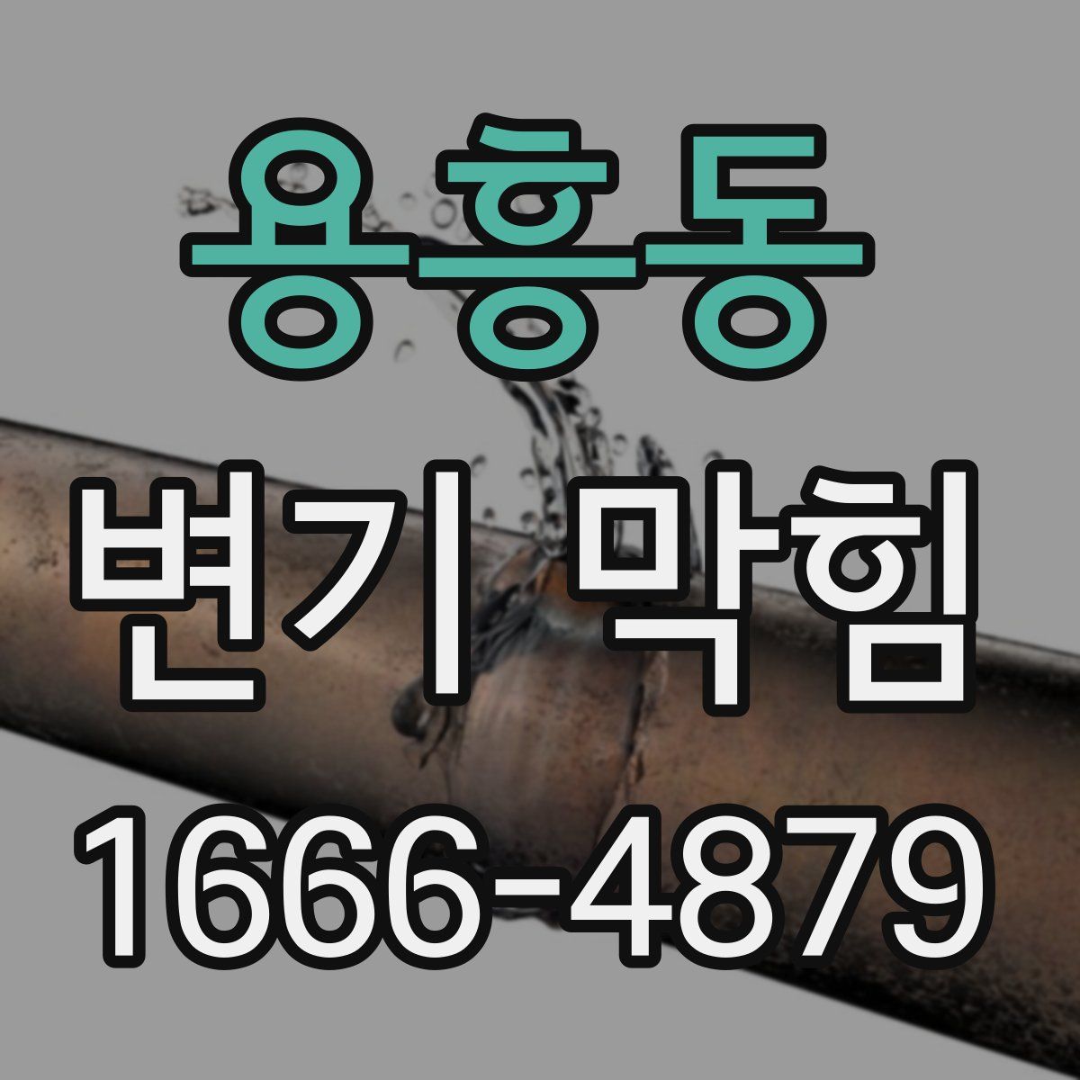용흥동 변기 막힘