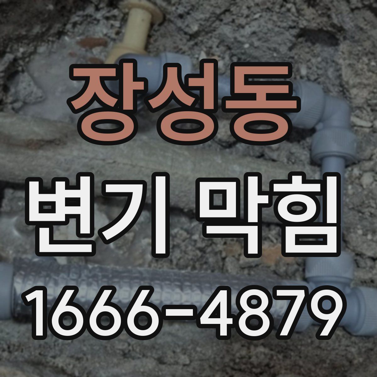 장성동 변기 막힘