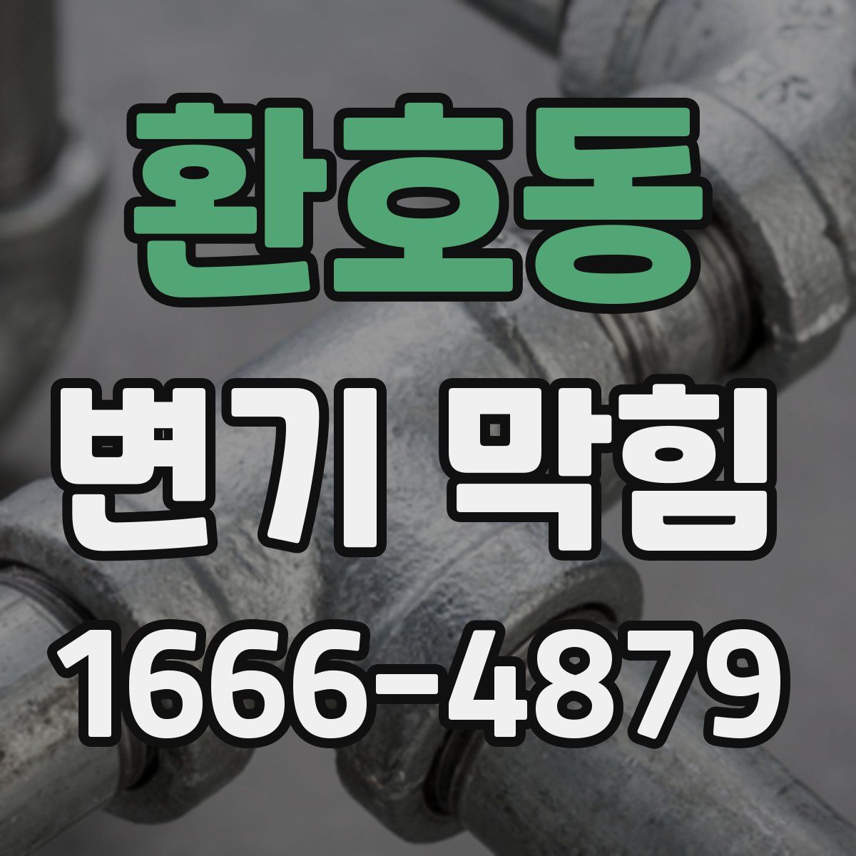 환호동 변기 막힘