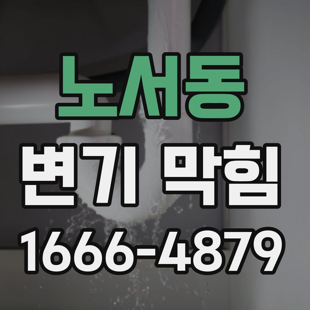 노서동 변기 막힘