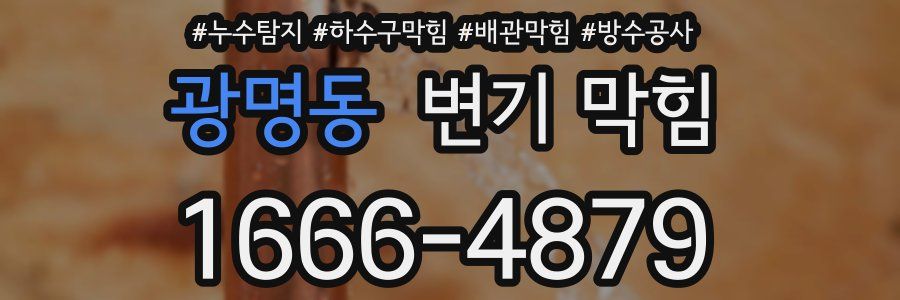 광명동 변기 막힘